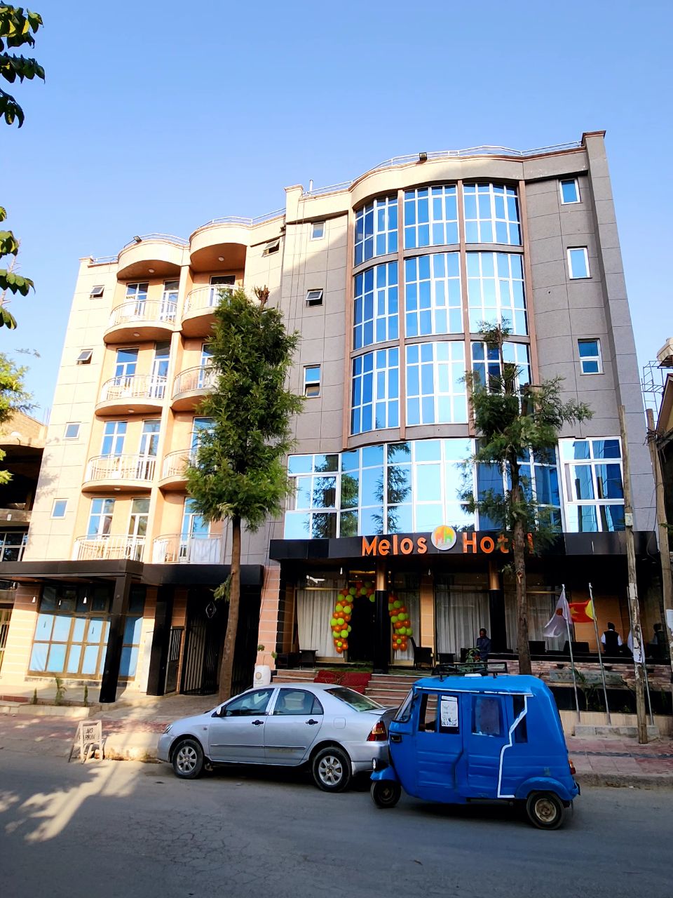 Melos hotel building